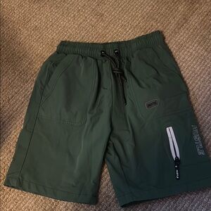 Hustler Hollywood Men's Athletic Shorts - Green